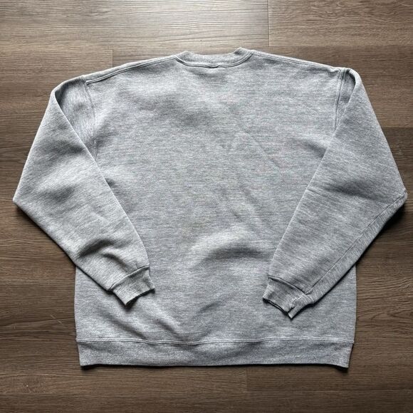 VTG 80s Russell Athletic Sweatshirt Adult XL Gray Tri-Blend Crewneck Blank USA - Picture 8 of 8